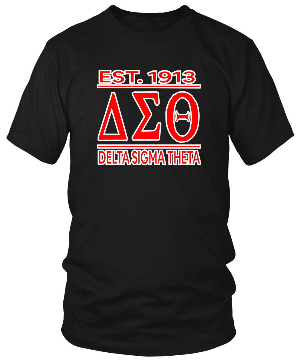 Delta Sigma Theta EST 1913 T-Shirt