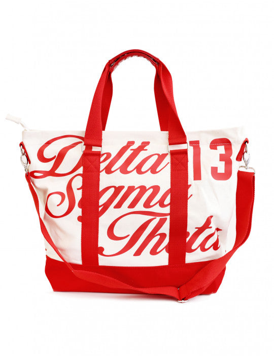 Delta Sigma Theta Sorority Canvas Bag