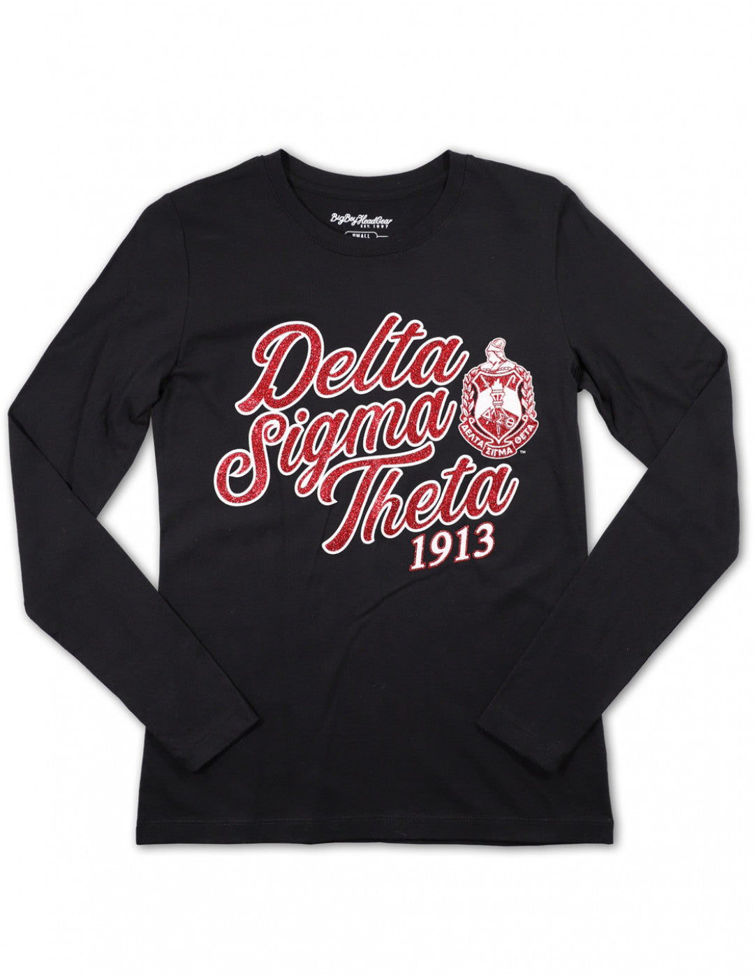 Delta Sigma Theta Long Sleeve Shield T-Shirt