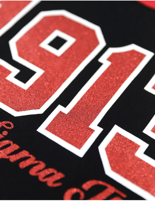 DELTA SIGMA THETA LONG SLEEVE TEE BLACK