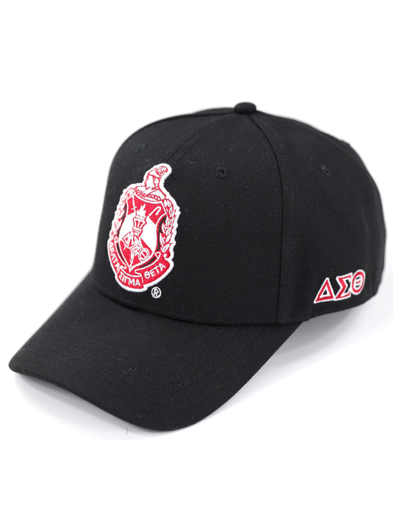 DST CREST BALL CAP_BLACK