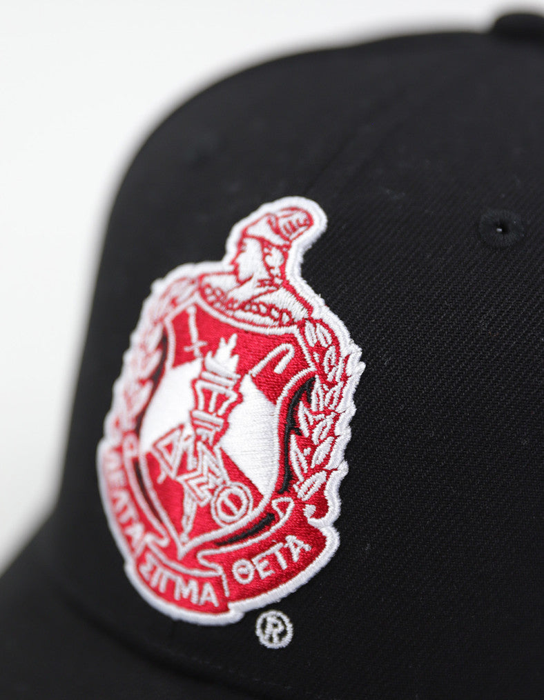 DST CREST BALL CAP_BLACK