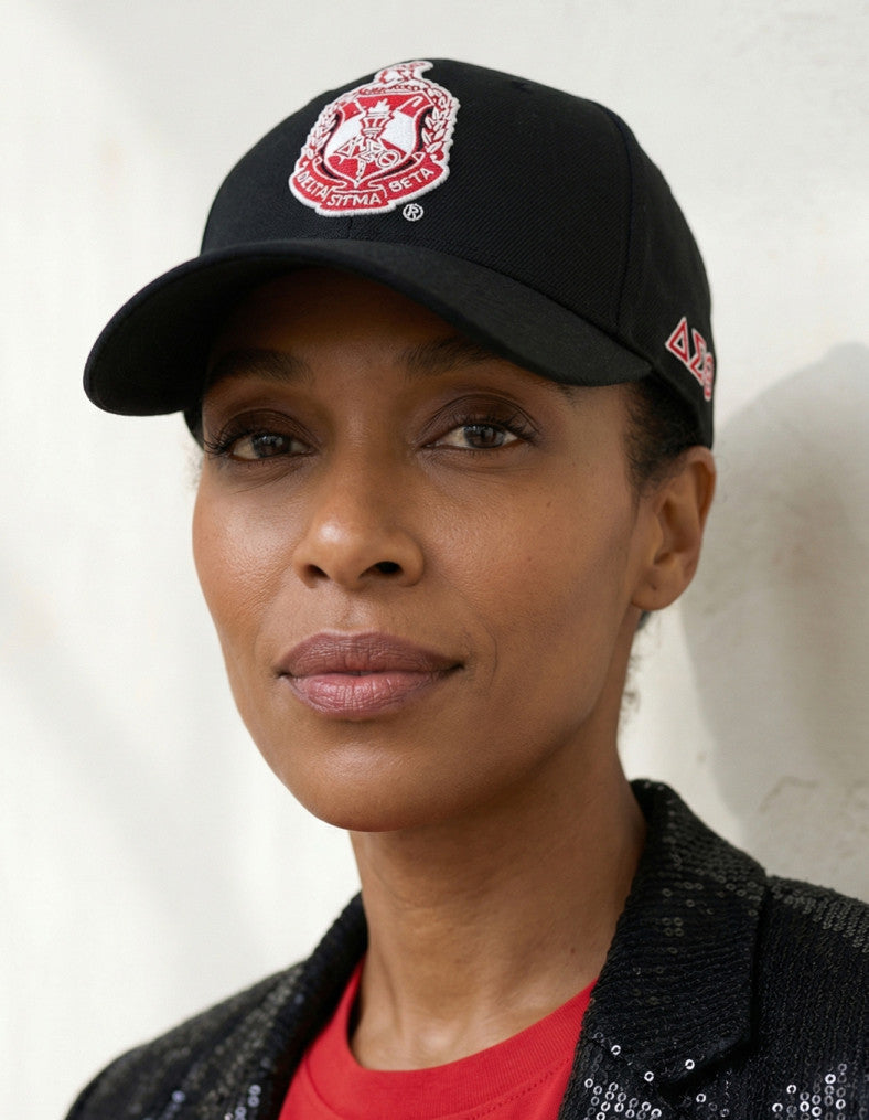 DST CREST BALL CAP_BLACK