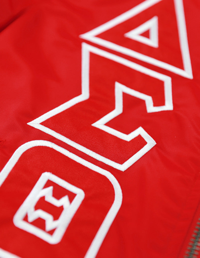 DST BOMBER JACKET_RED