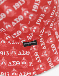 Delta Sigma Theta  REVERSIBLE BUCKET HAT