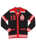 DST WOOL SWEATER CARDIGAN_BLACK