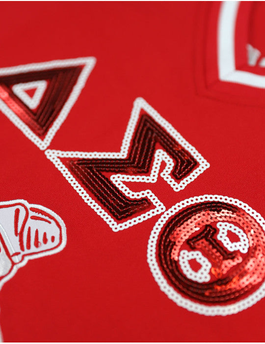Delta Sigma Theta Football Jersey (Red)