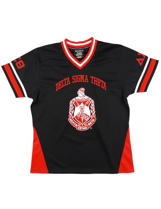 Delta Sigma Theta FOOTBALL Black JERSEY