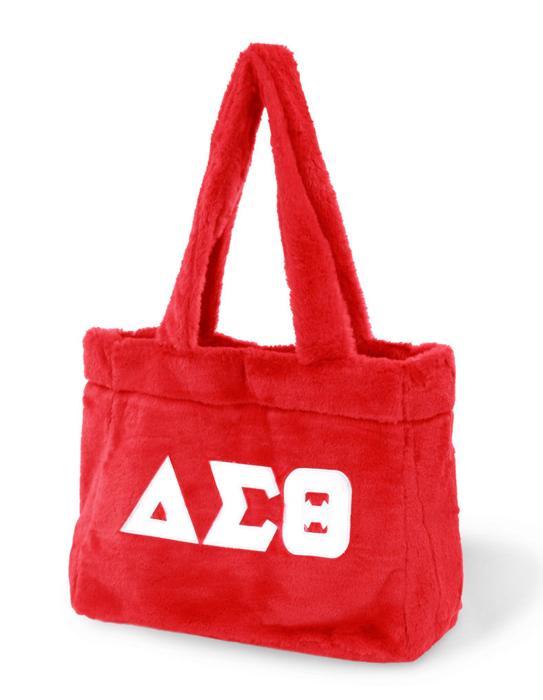DST FUR BAG_RED