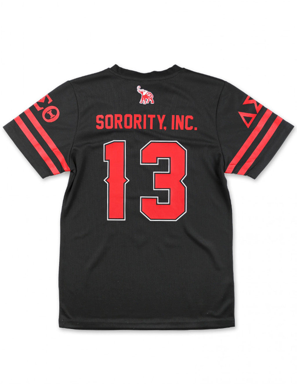 Delta Sigma Theta Football Jersey (Black)