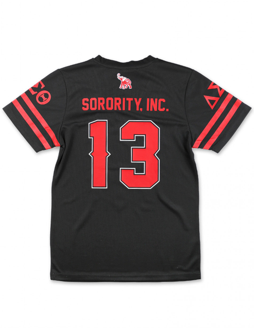 Delta Sigma Theta Football Jersey (Black)