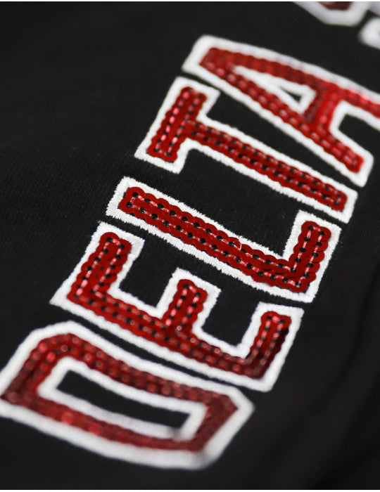 DELTA SIGMA THETA SEQUINS PATCH SWEATPANTS