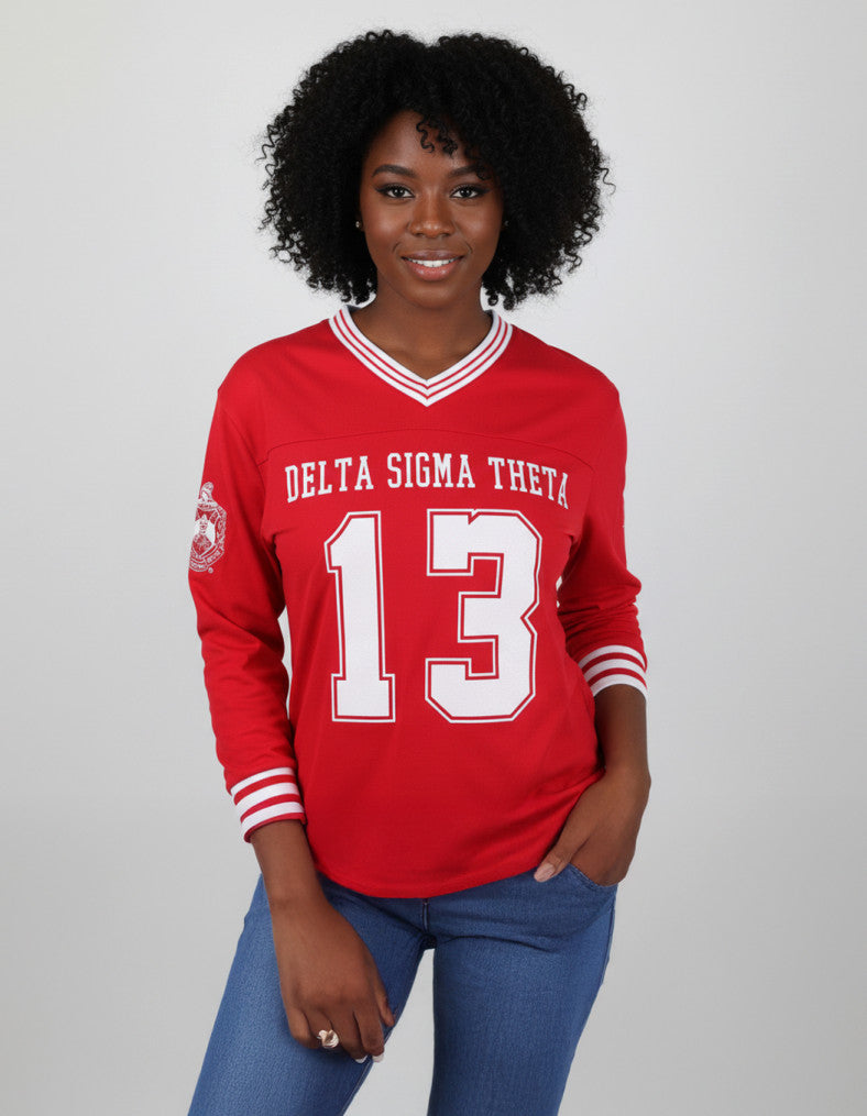 DST LONG SLEEVE JERSEY_RED