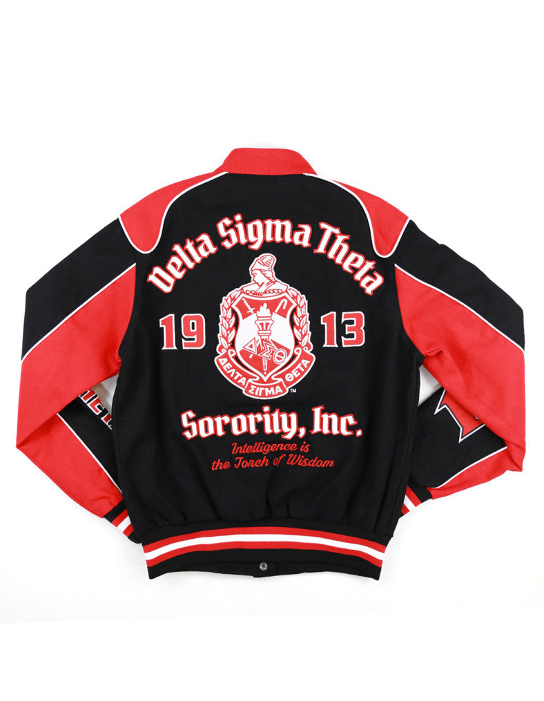 DST RACING TWILL JACKET_BLACK