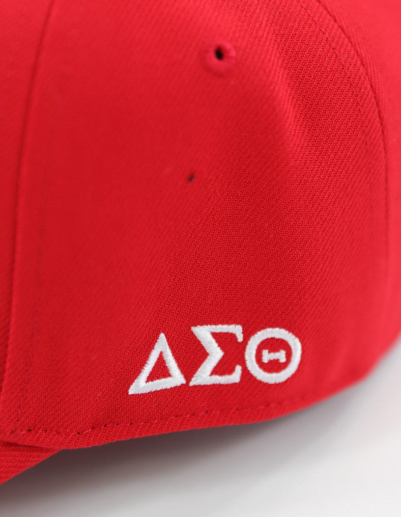 DST CREST BALL CAP_RED