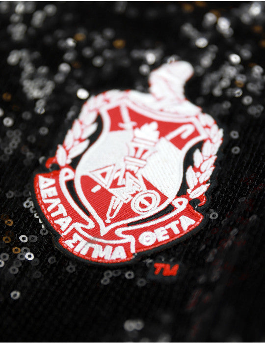 Delta Sigma Theta Black SEQUINS JACKET