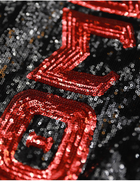 Delta Sigma Theta Black SEQUINS JACKET