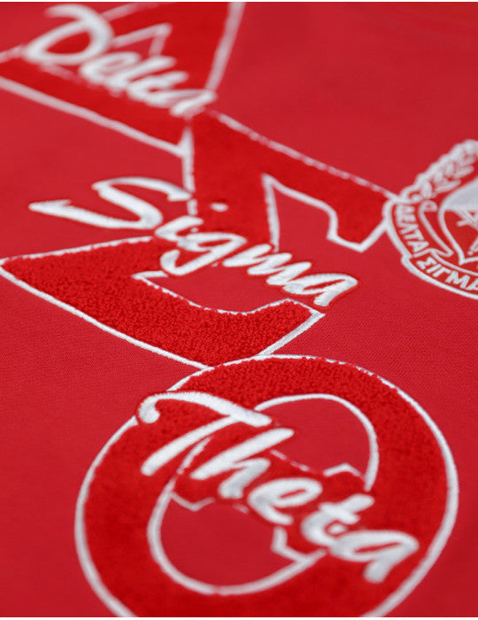Delta Sigma Theta Red Chenille Sweatshirt