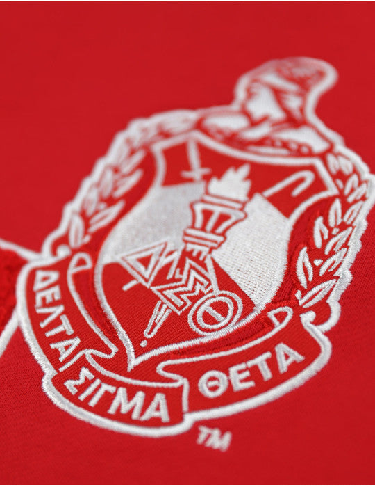 Delta Sigma Theta Red Chenille Sweatshirt