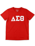 DST GLITTER DRY FIT TEE_RED
