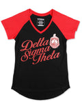 DST V-NECK TEE_BLACK