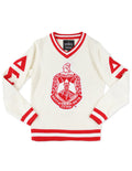 DST WOOL V-NECK SWEATER_IVORY