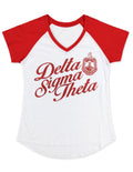 DST V-NECK TEE_WHITE