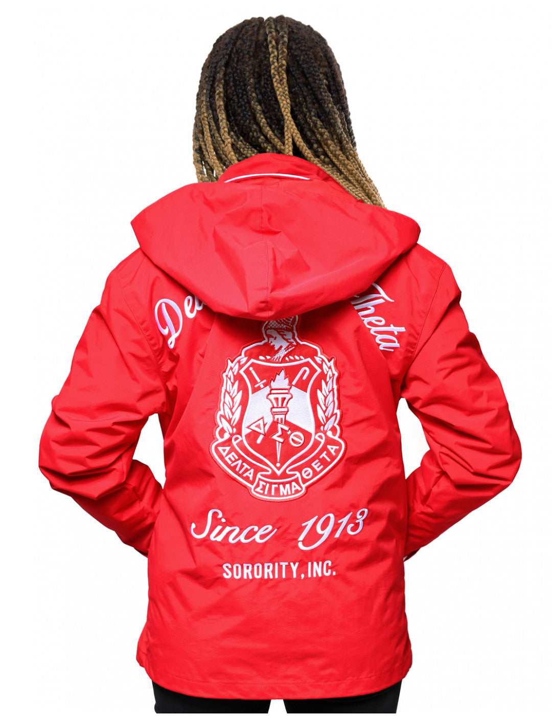 Delta Sigma Theta Windbreaker Jacket