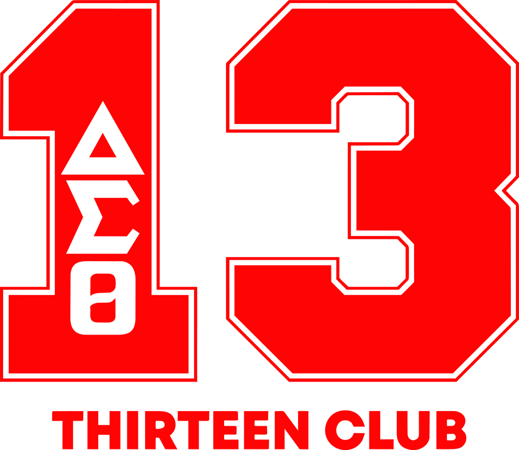 Delta Sigma Theta Line Number T-shirts  1-100