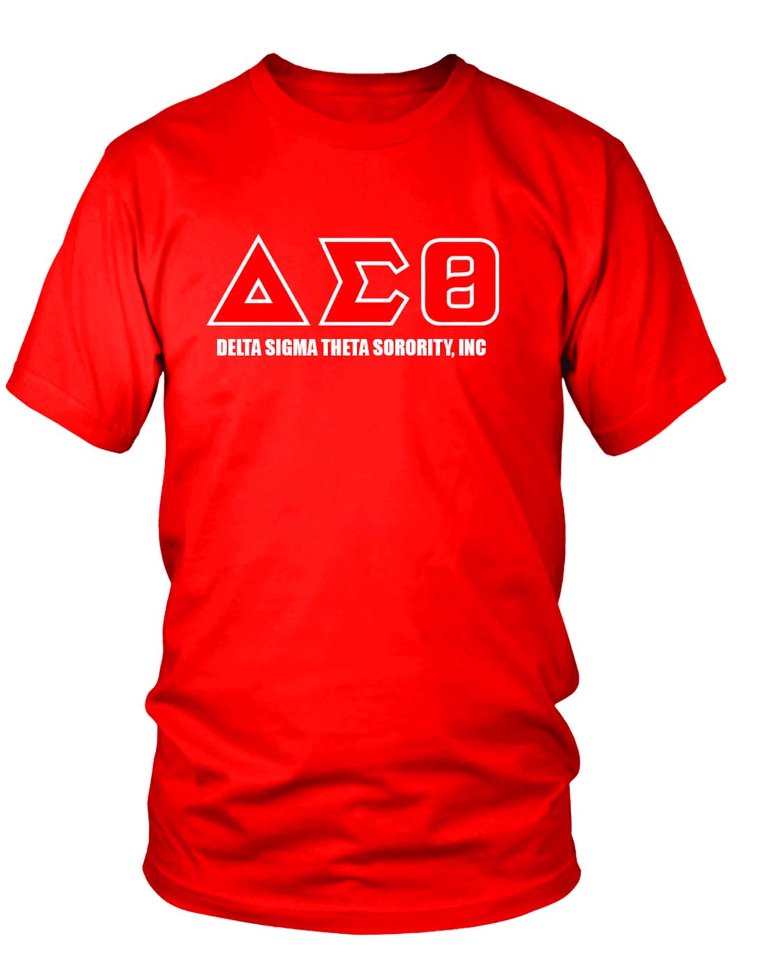 Delta Sigma Theta Greek Text T-Shirt