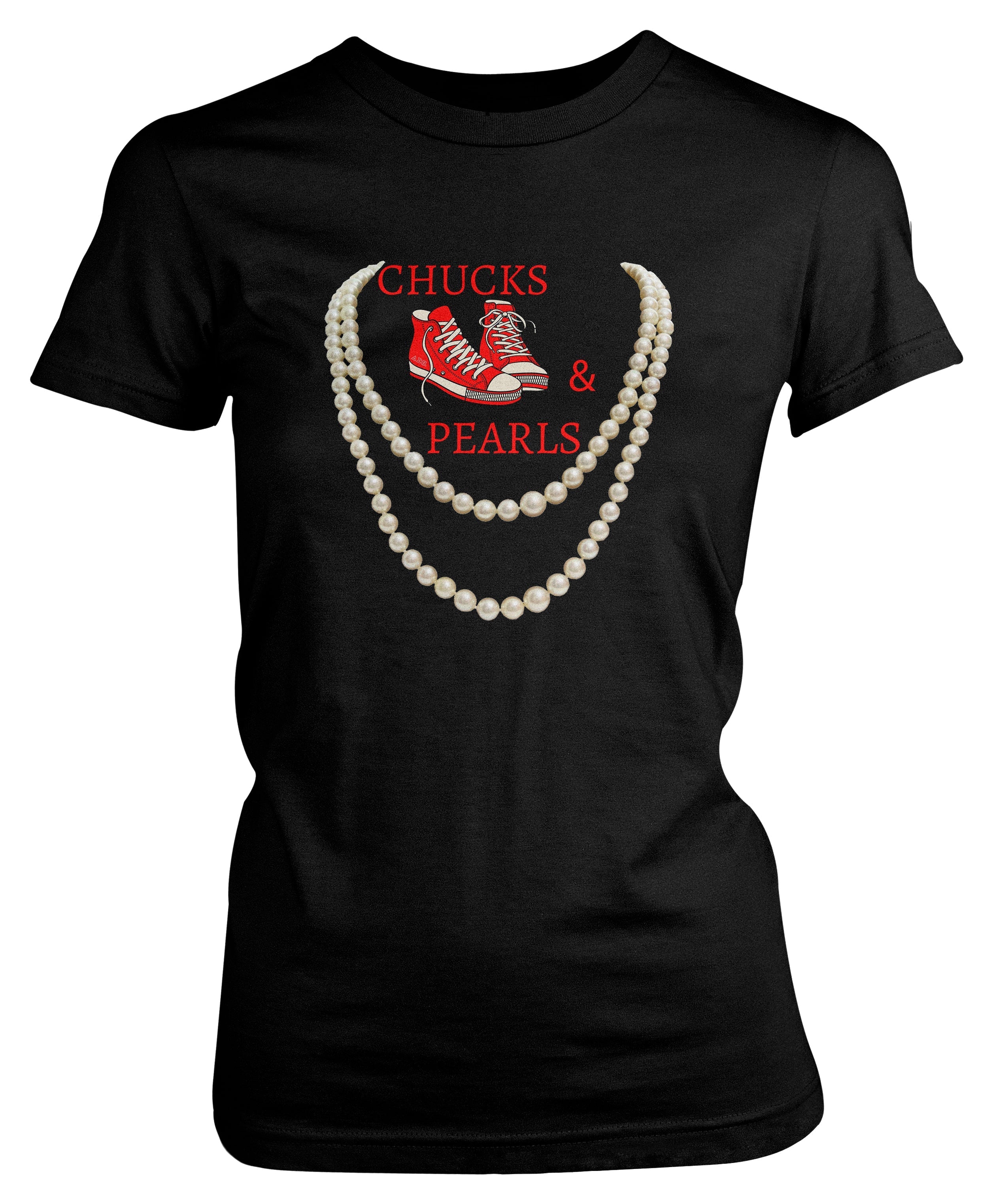 Delta Sigma Theta Chucks & Pearls T-Shirts
