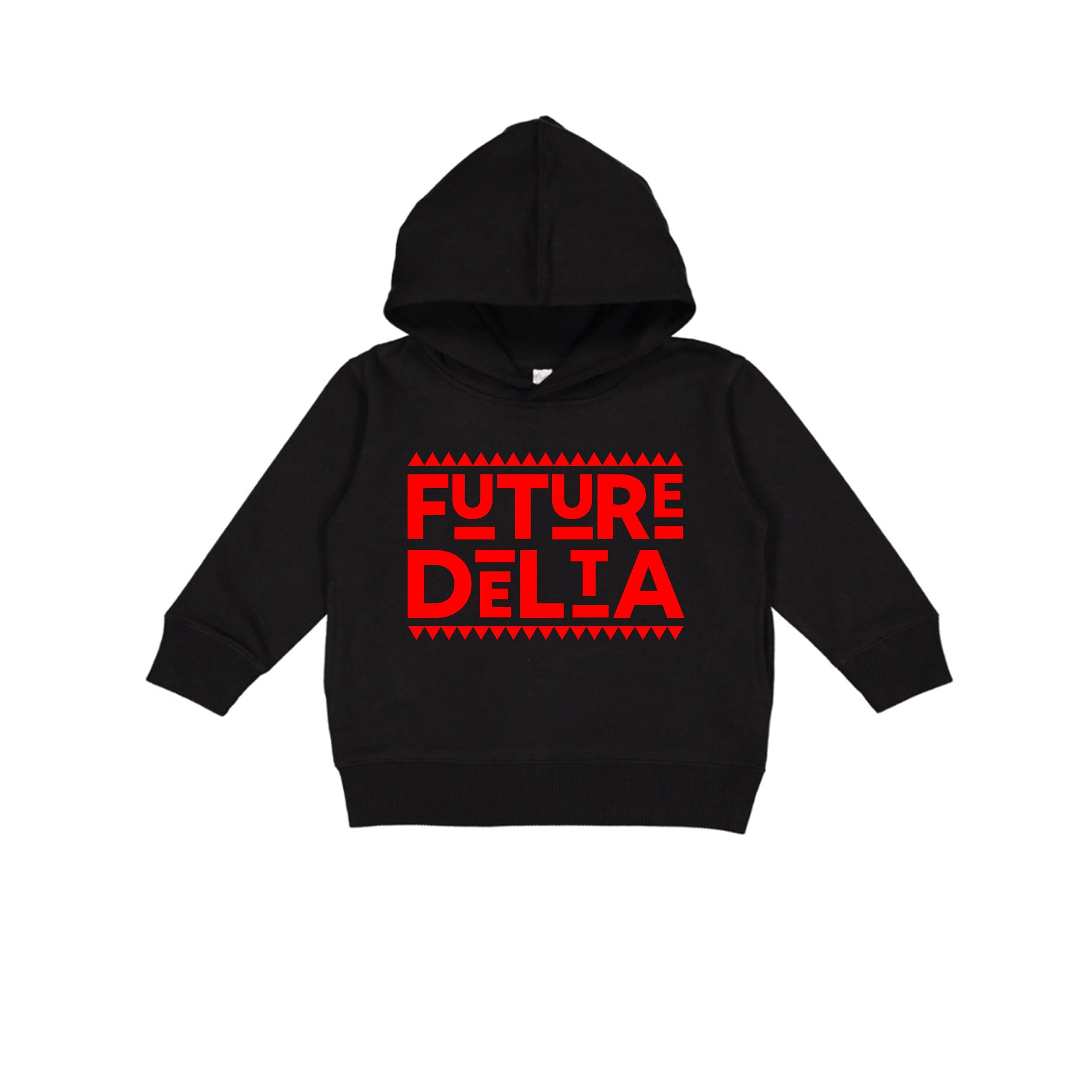 Future Delta Martin Black Toddler Pullover Fleece Hoodie