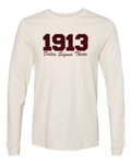 Delta Sigma Theta 1913 Eclipse long sleeve T-Shirt