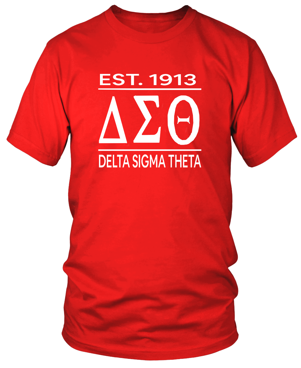 Delta Sigma Theta EST 1913 T-Shirt