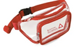BAC PVC Clear Fanny Pack w/ Zipper Pockets Transparent Bag