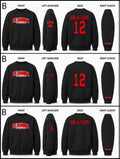 Pi Lambda EST 1986 Embroidered Sweatshirts Version B