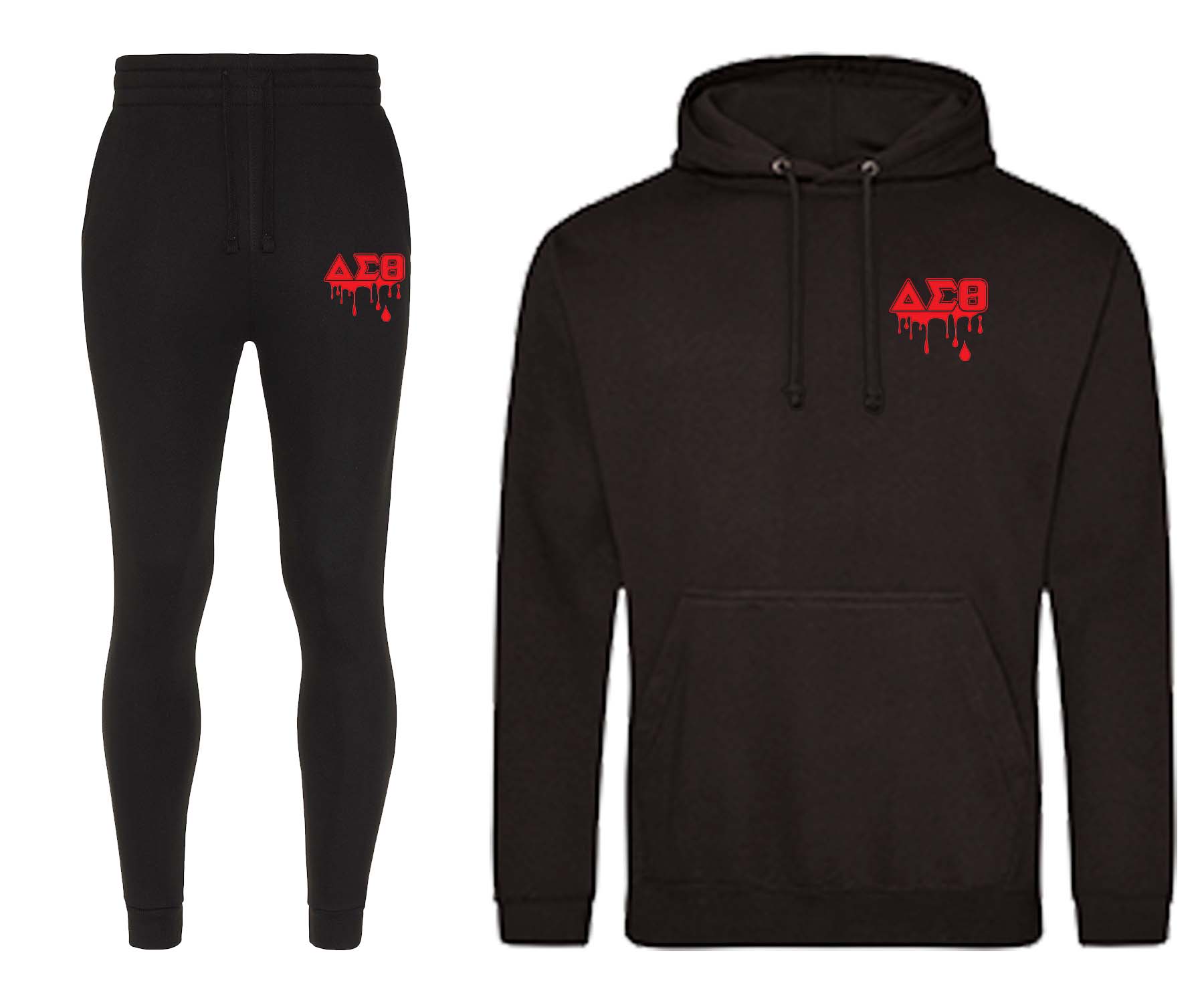 Delta Sigma Theta Drip Sweatsuits