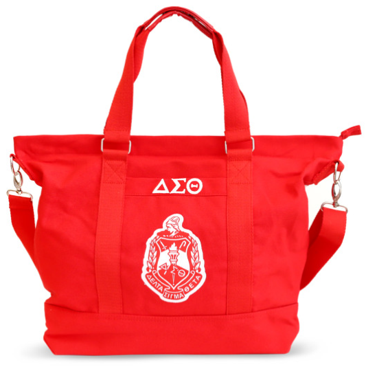 Delta Sigma Theta Sorority Canvas Bag